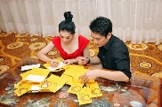 Nhận viết thiếp mời đám cưới chữ đẹp tại Hà Nội 