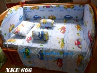 Chăn ga gối quây cũi oto XKE666
