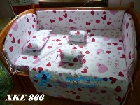 Chăn ga gối quây cũi TIM XKE866